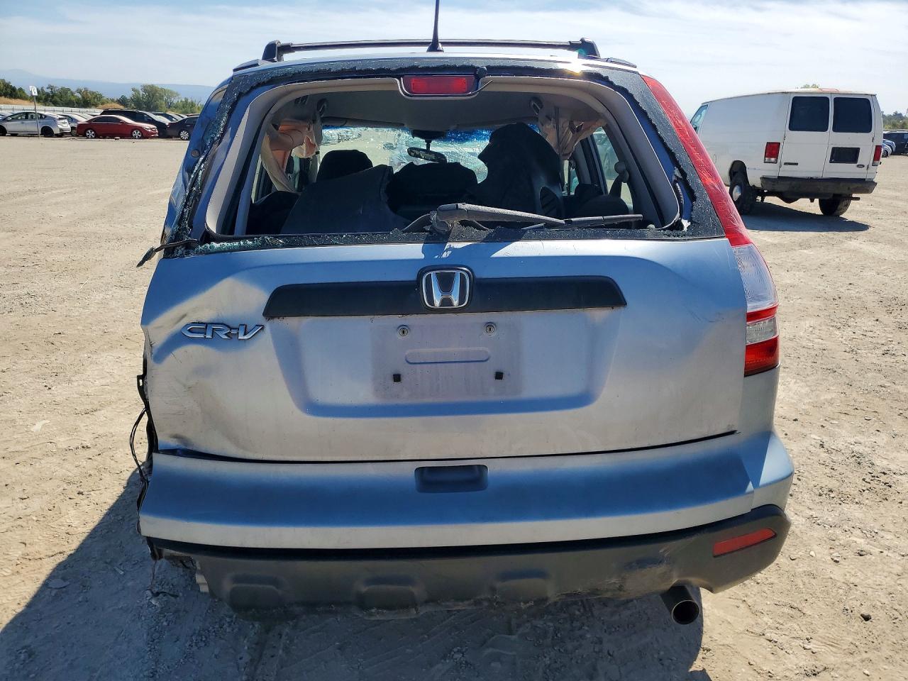 2008 Honda Cr-v Lx Blue vin: 5J6RE38358L010827