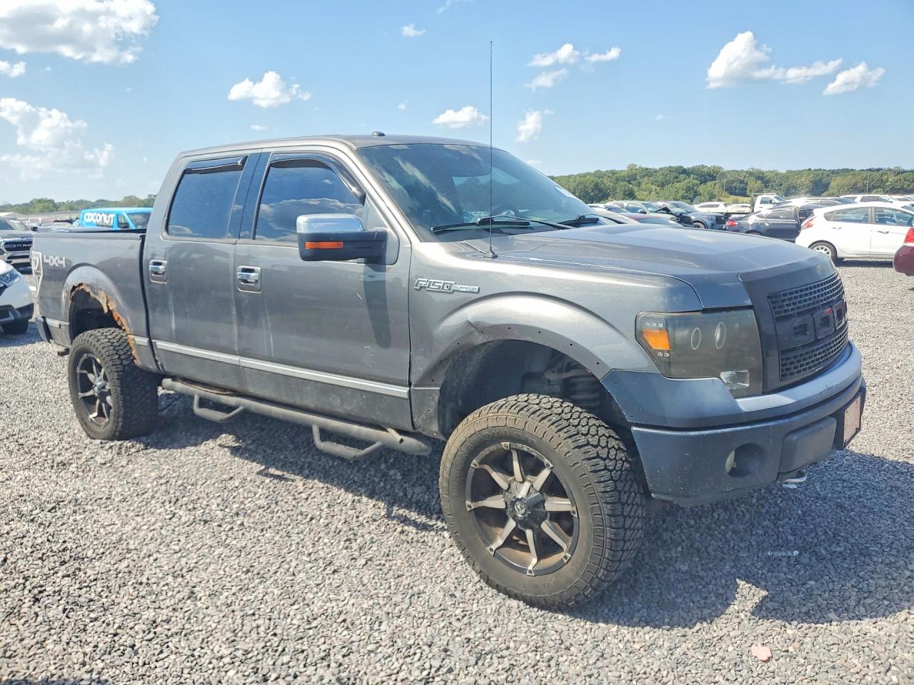 2011 Ford F150 Supercrew Gray vin: 1FTFW1EF5BFA73294