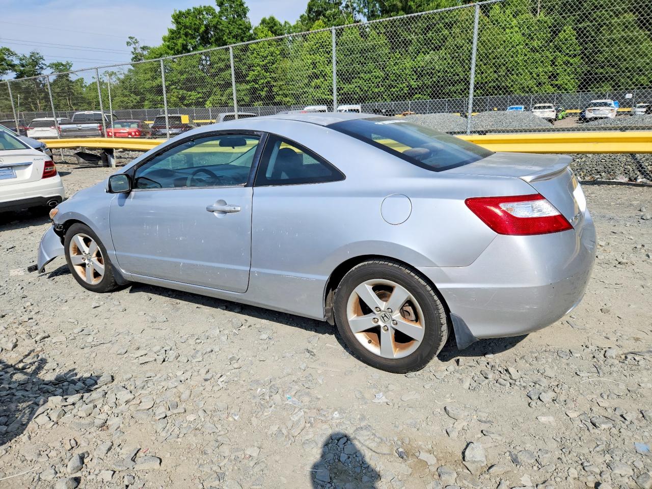 2007 Honda Civic Ex Серебряный vin: 2HGFG12827H526281