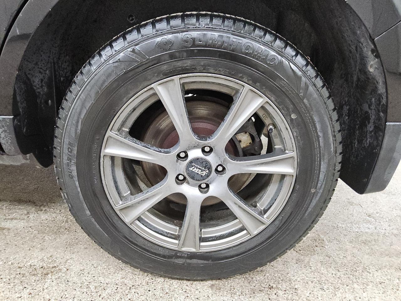 2012 Ford Edge Sel Черный vin: 2FMDK3JC0CBA04019 Damage: Left Rear Wheel, Aftermarket, Acceptable