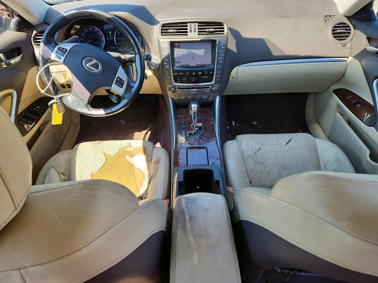 2011 Lexus Is 250 Blue vin: JTHCF5C24B5051530