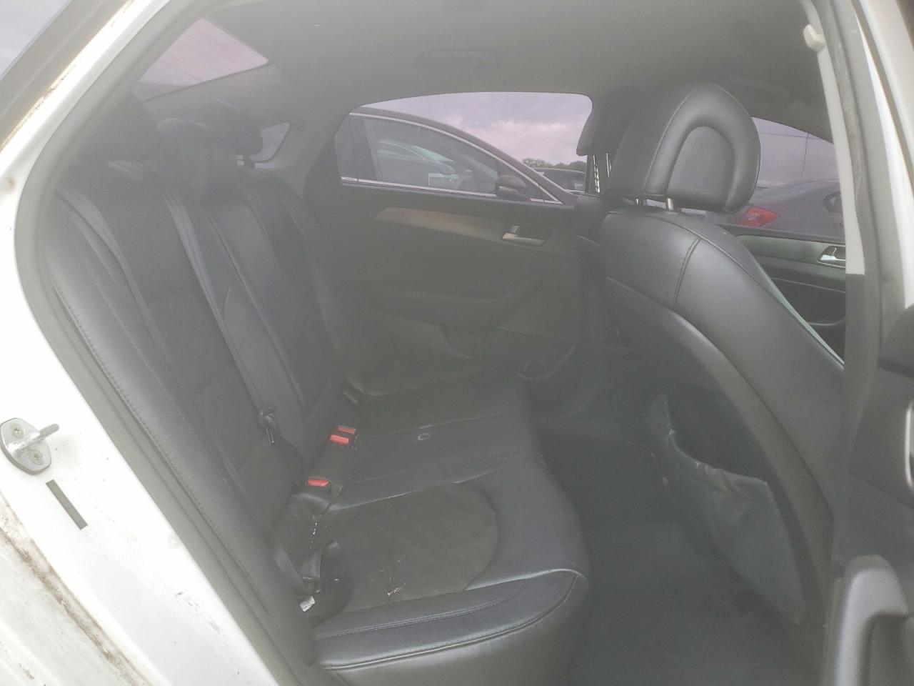 2015 Hyundai Sonata Sport Белый vin: 5NPE34AF0FH103969