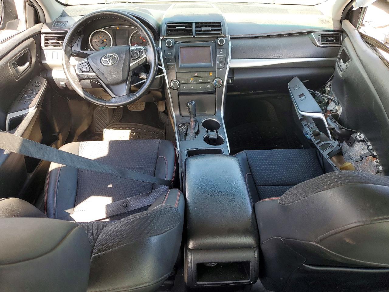 2015 Toyota Camry Se Black vin: 4T1BF1FK2FU956180