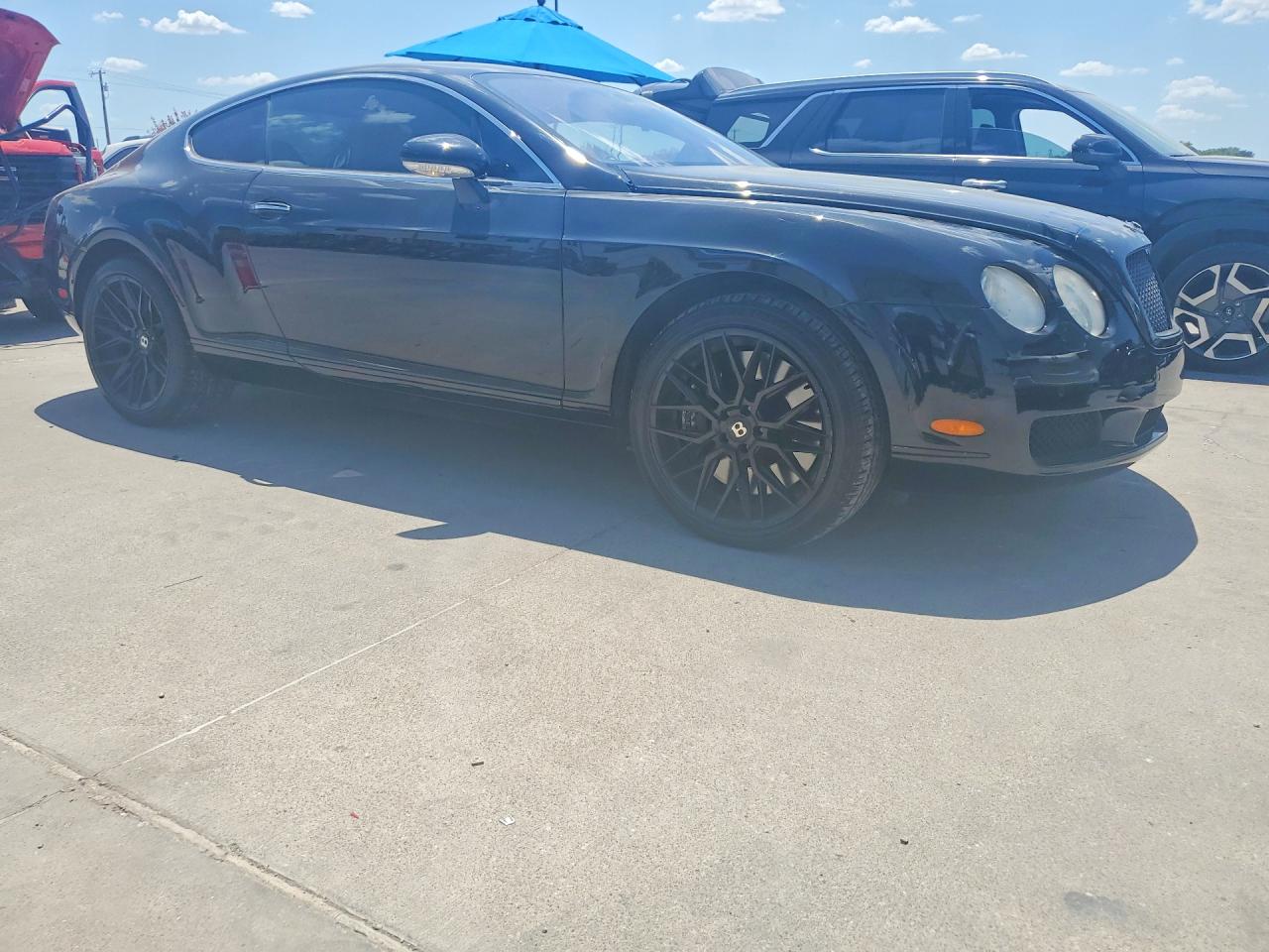 2005 Bentley Continental Gt Black vin: SCBCR63W35C027577
