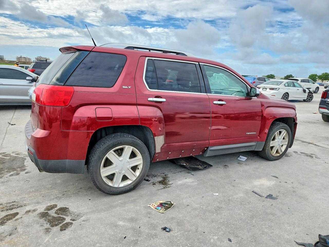 2011 Gmc Terrain Slt Red vin: 2CTFLWE51B6343424