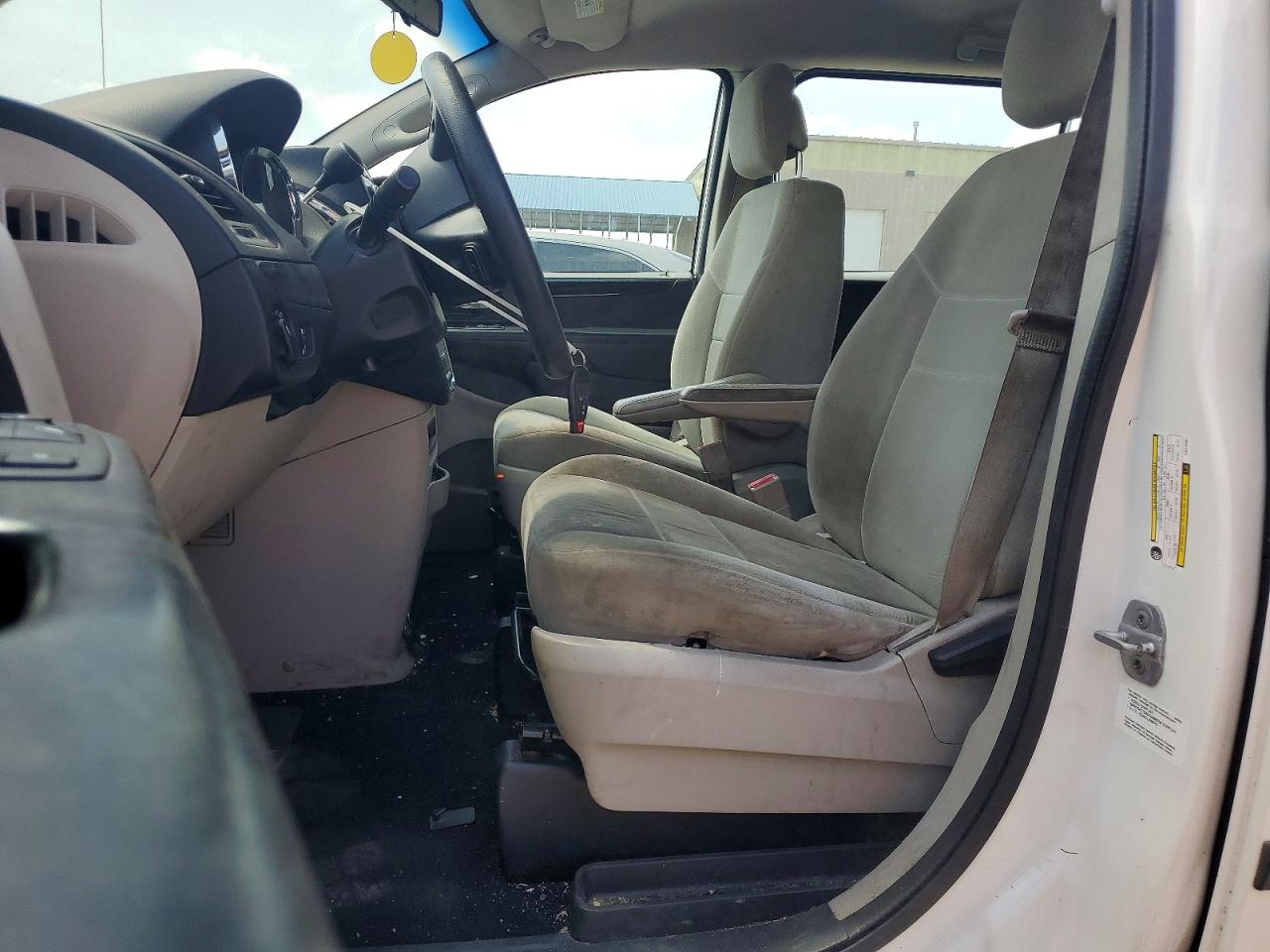 2012 Dodge Grand Caravan Se White vin: 2C4RDGBG3CR215994