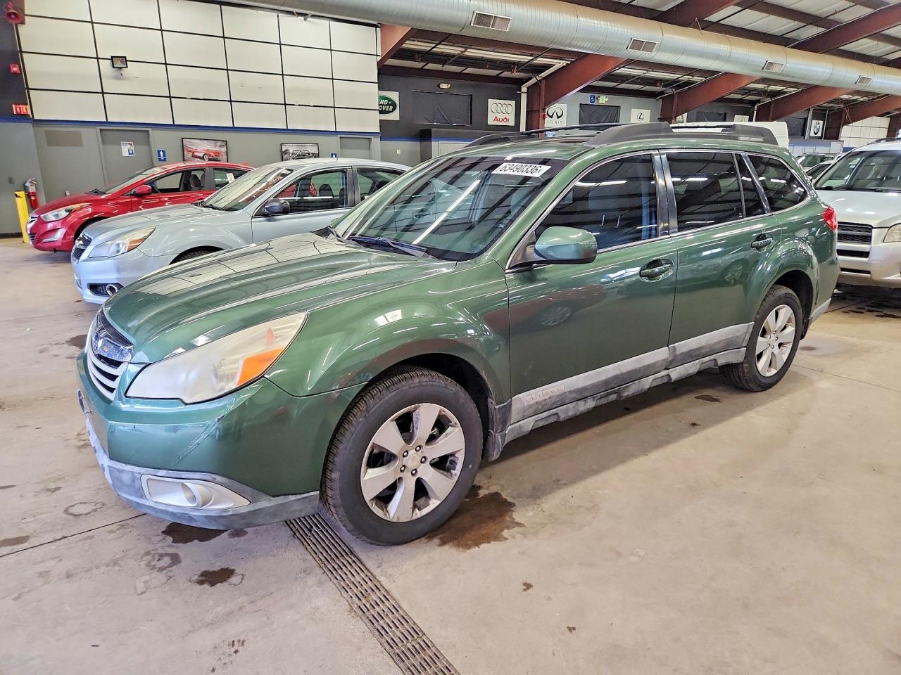 2010 Subaru Outback 2.5i Premium Green vin: 4S4BRBGC2A3377760