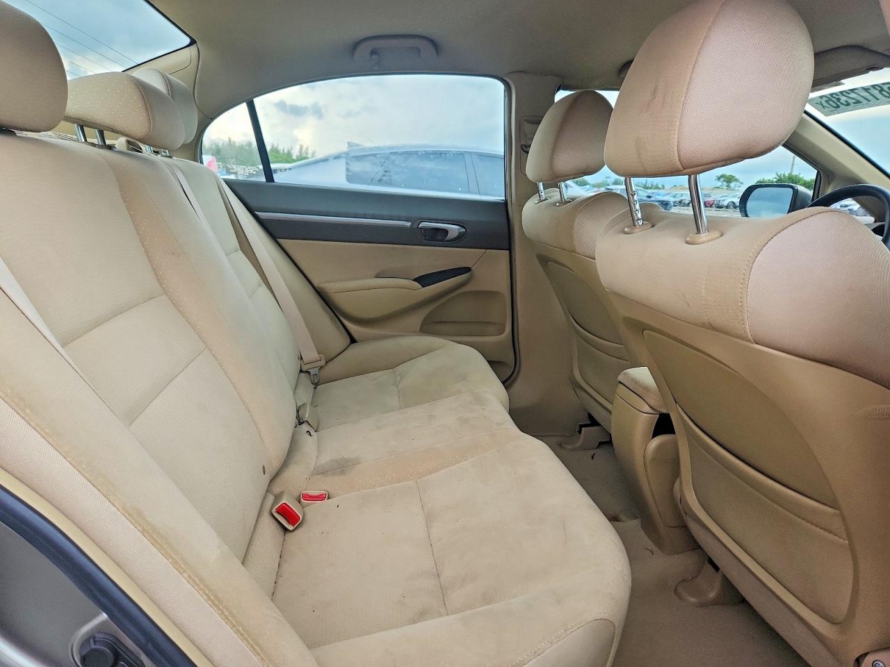 2008 Honda Civic Hybrid Tan vin: JHMFA36208S025254