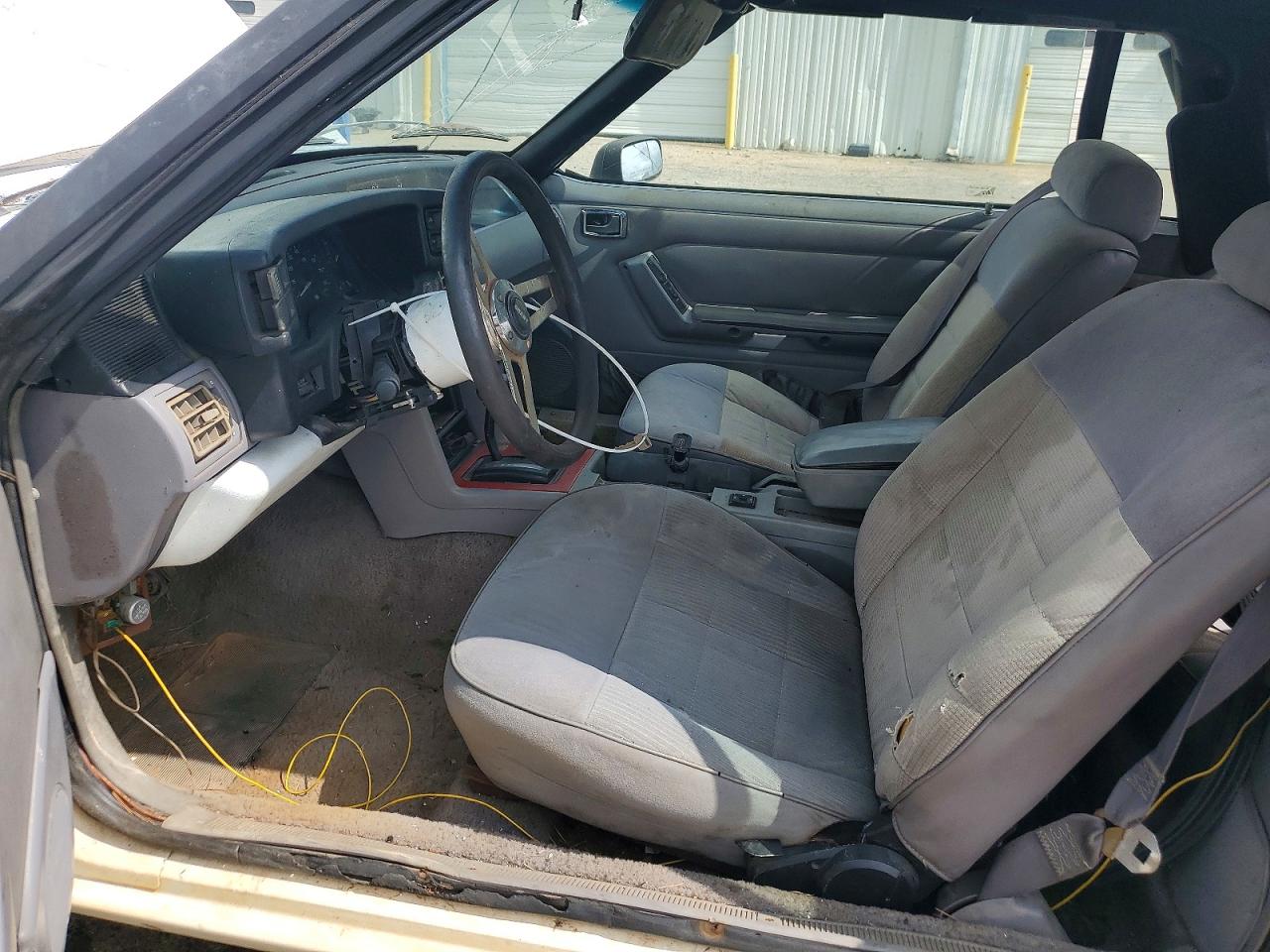 1993 Ford Mustang Lx White vin: 1FACP44M5PF111802