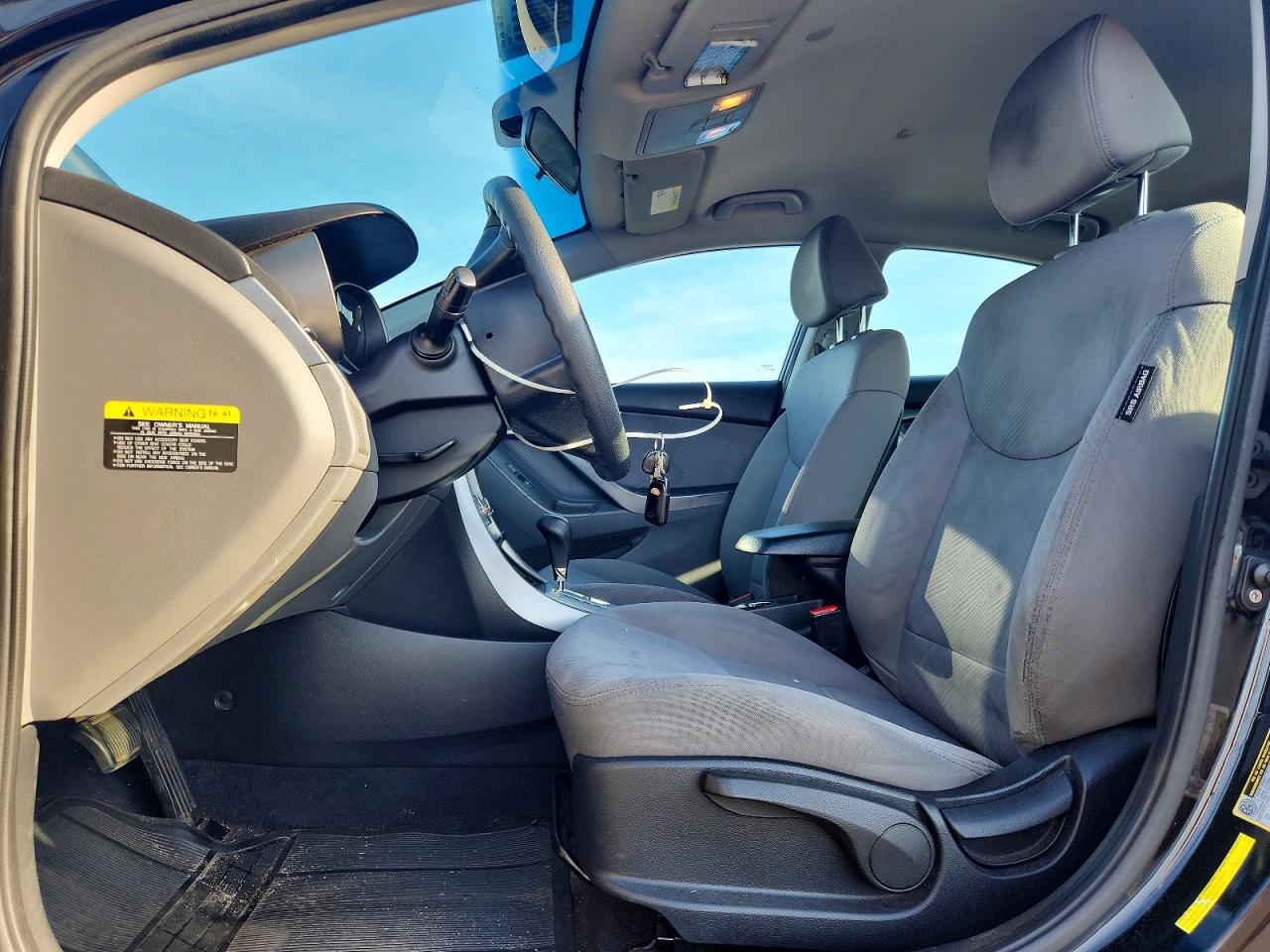 2011 Hyundai Elantra Gls Black vin: KMHDH4AEXBU089305