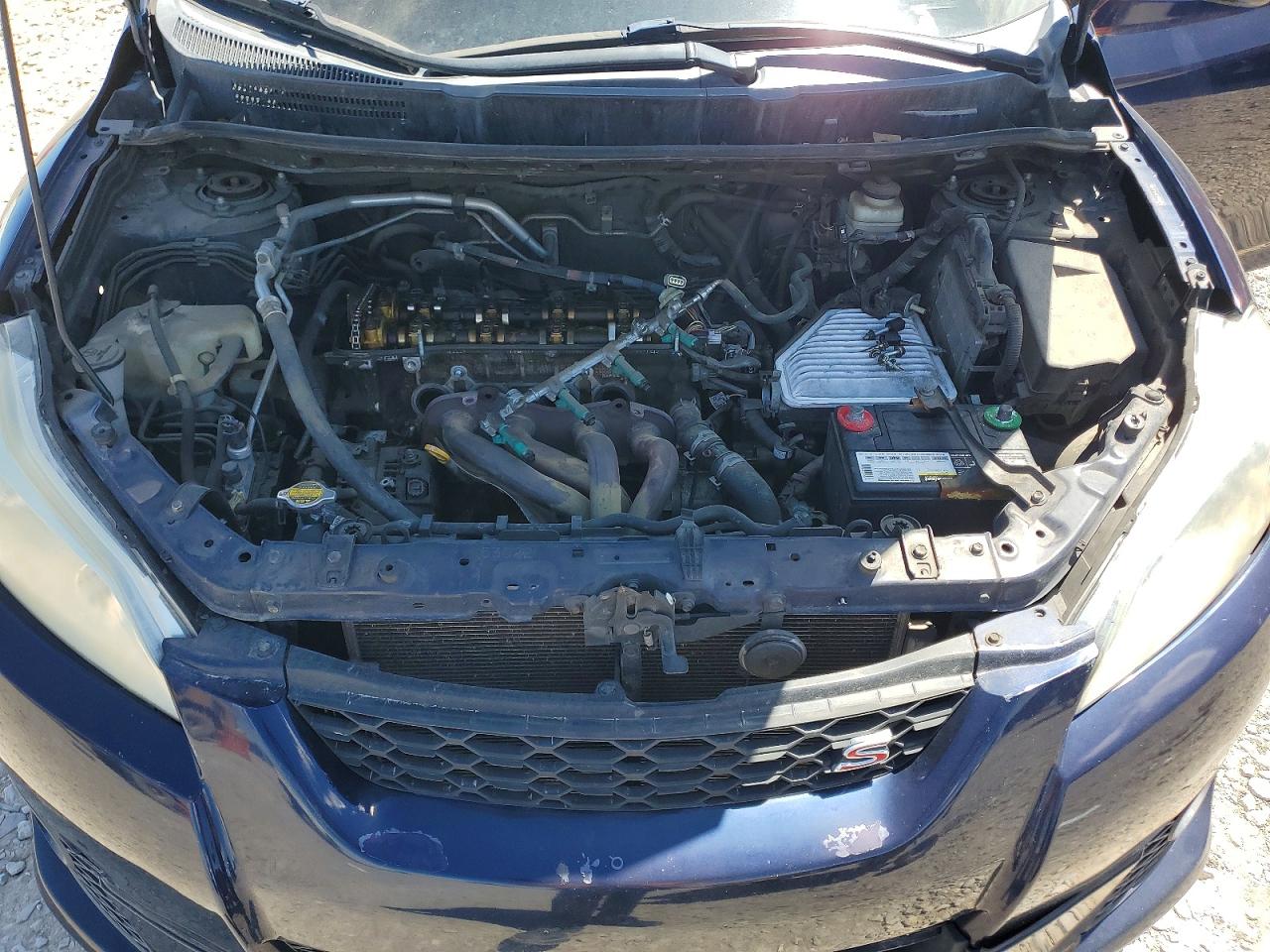 2009 Toyota Corolla Matrix S Blue vin: 2T1KE40E99C009215