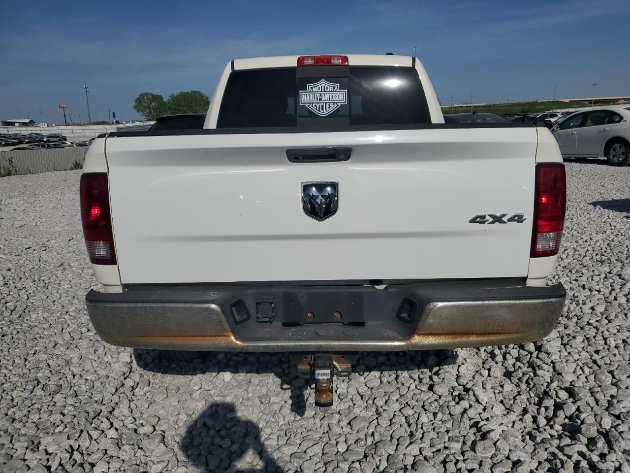 2009 Dodge Ram 1500 White vin: 1D3HV13T49S705067