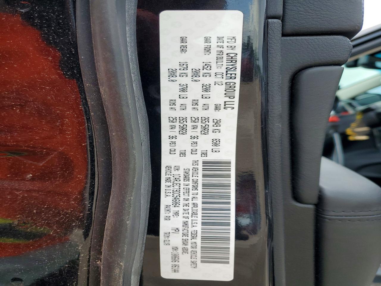 2013 Jeep Grand Cherokee Overland Black vin: 1C4RJECT9DC546064