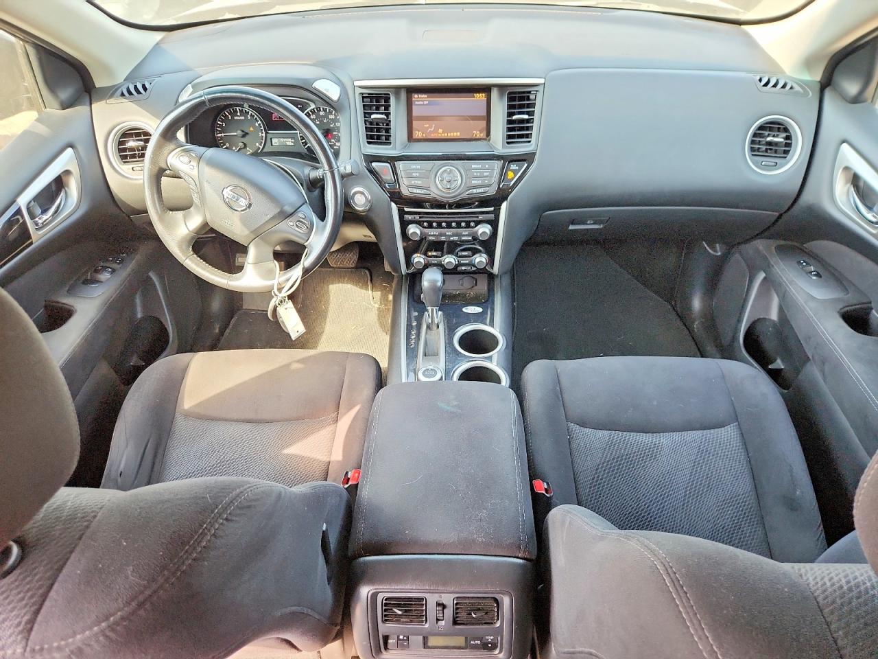 2014 Nissan Pathfinder Sv Gray vin: 5N1AR2MM7EC709481