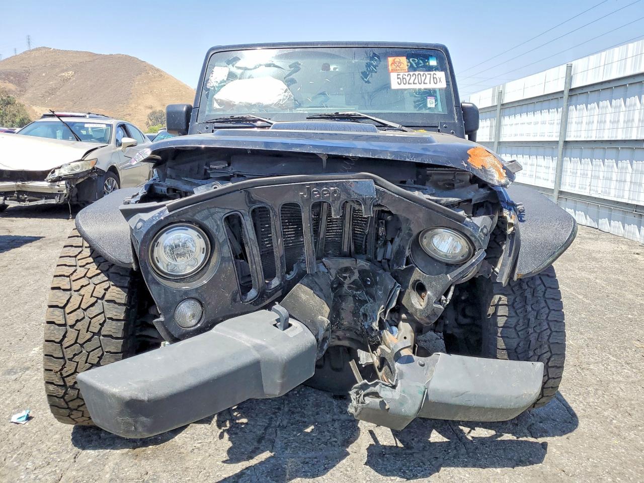 2017 Jeep Wrangler Unlimited Sahara Black vin: 1C4BJWEG0HL701744