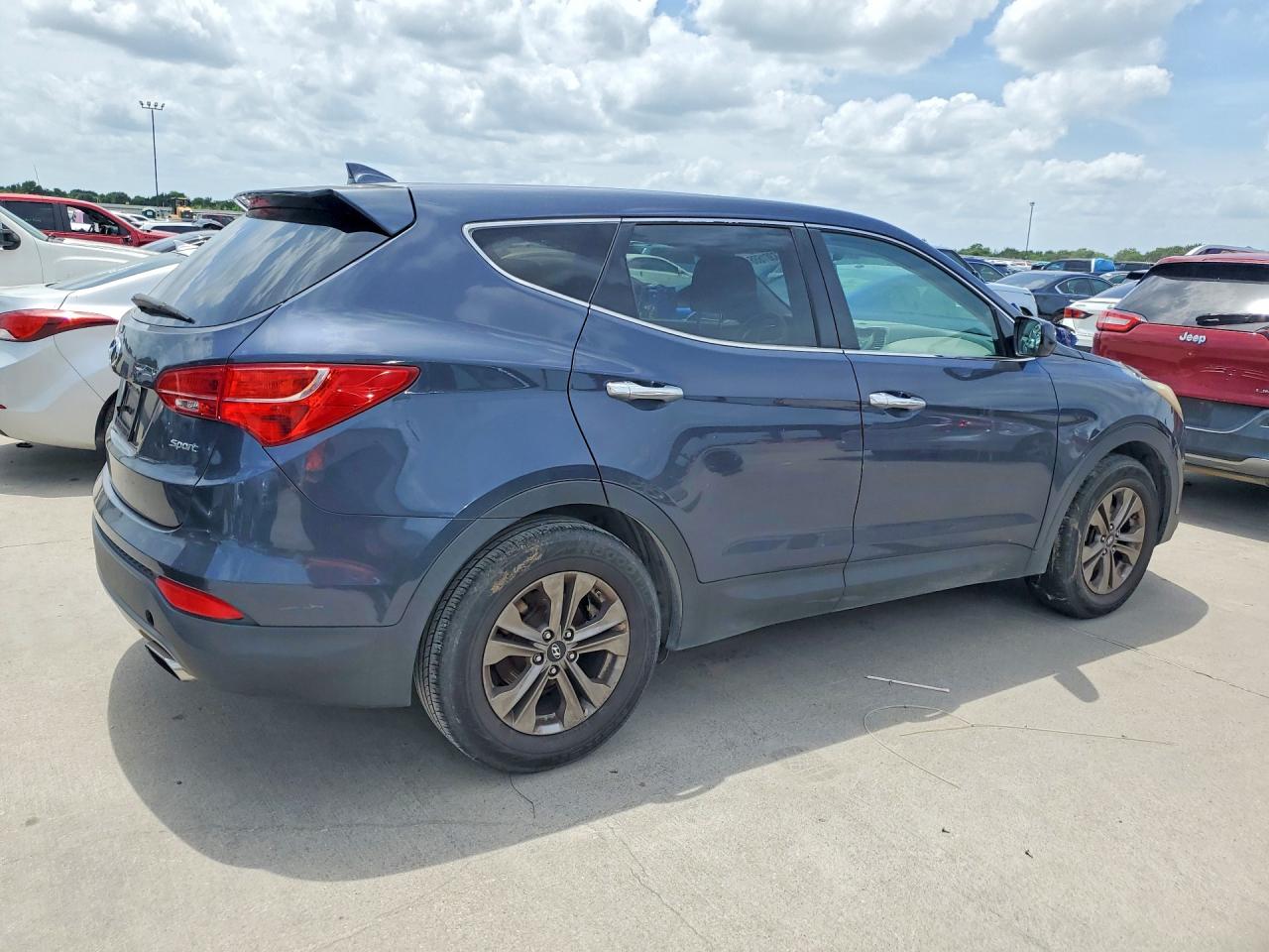2015 Hyundai Santa Fe Sport 2.4l Blue vin: 5XYZT3LB0FG292328