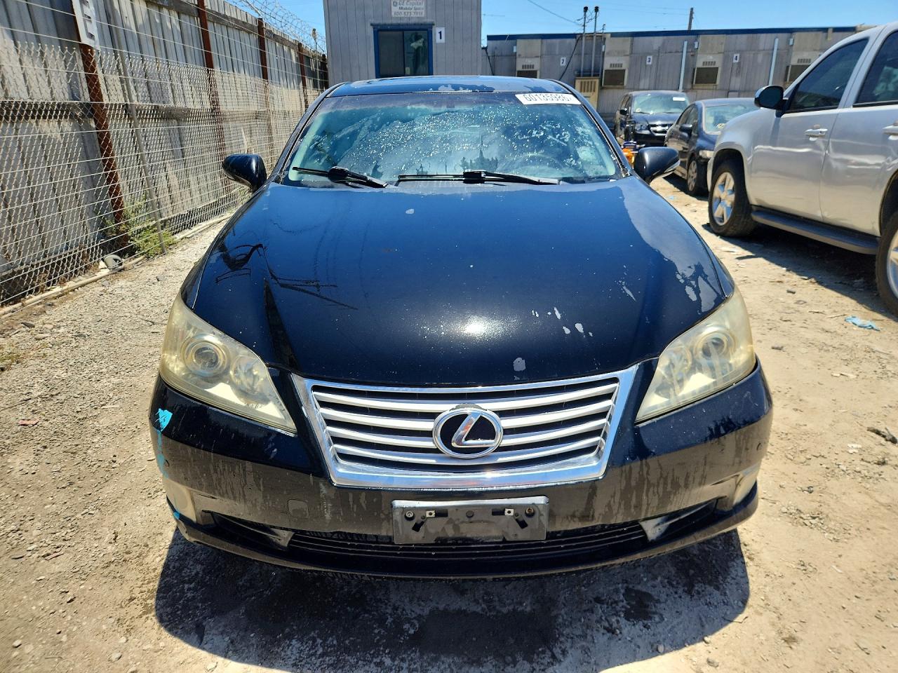 2011 Lexus Es 350 Черный vin: JTHBK1EG9B2419615