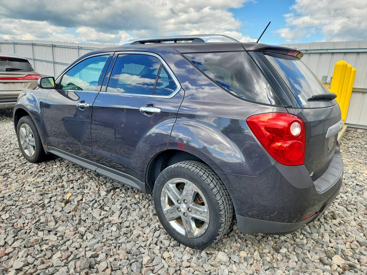 2015 Chevrolet Equinox Ltz Black vin: 1GNALDEK6FZ121950