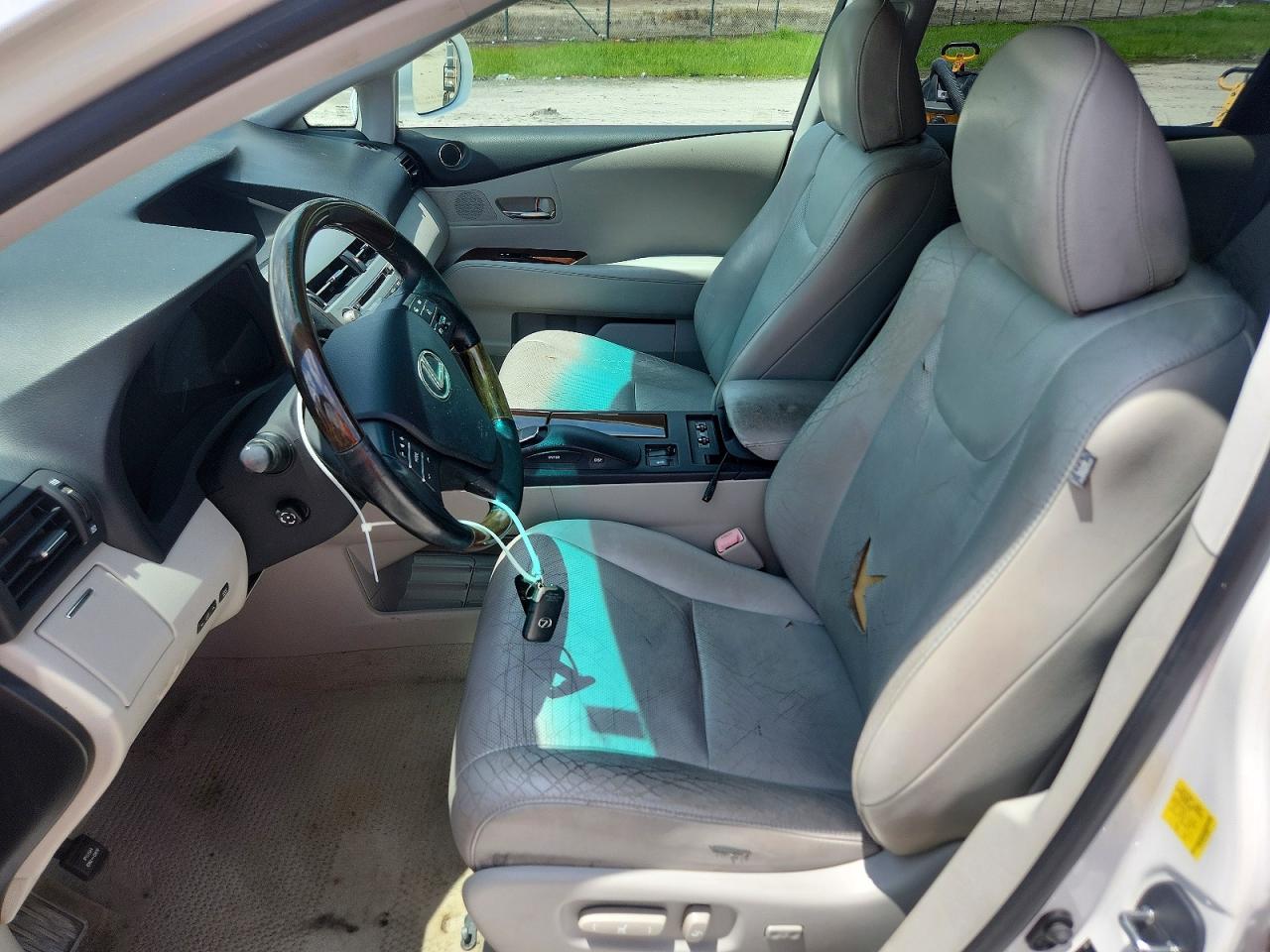2010 Lexus Rx 350 White vin: 2T2ZK1BA5AC036847