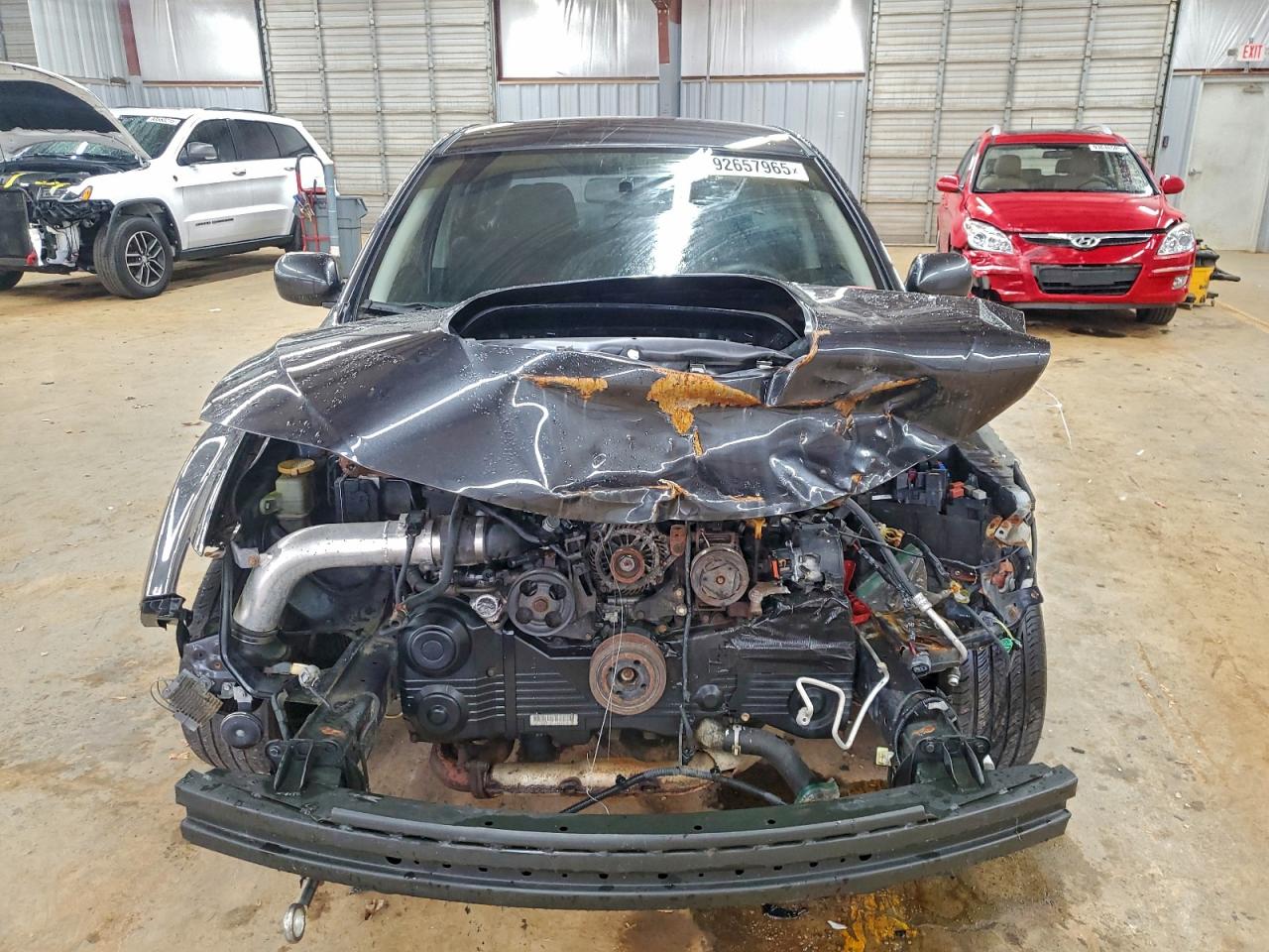2013 Subaru Impreza Wrx Charcoal vin: JF1GV7E65DG021533