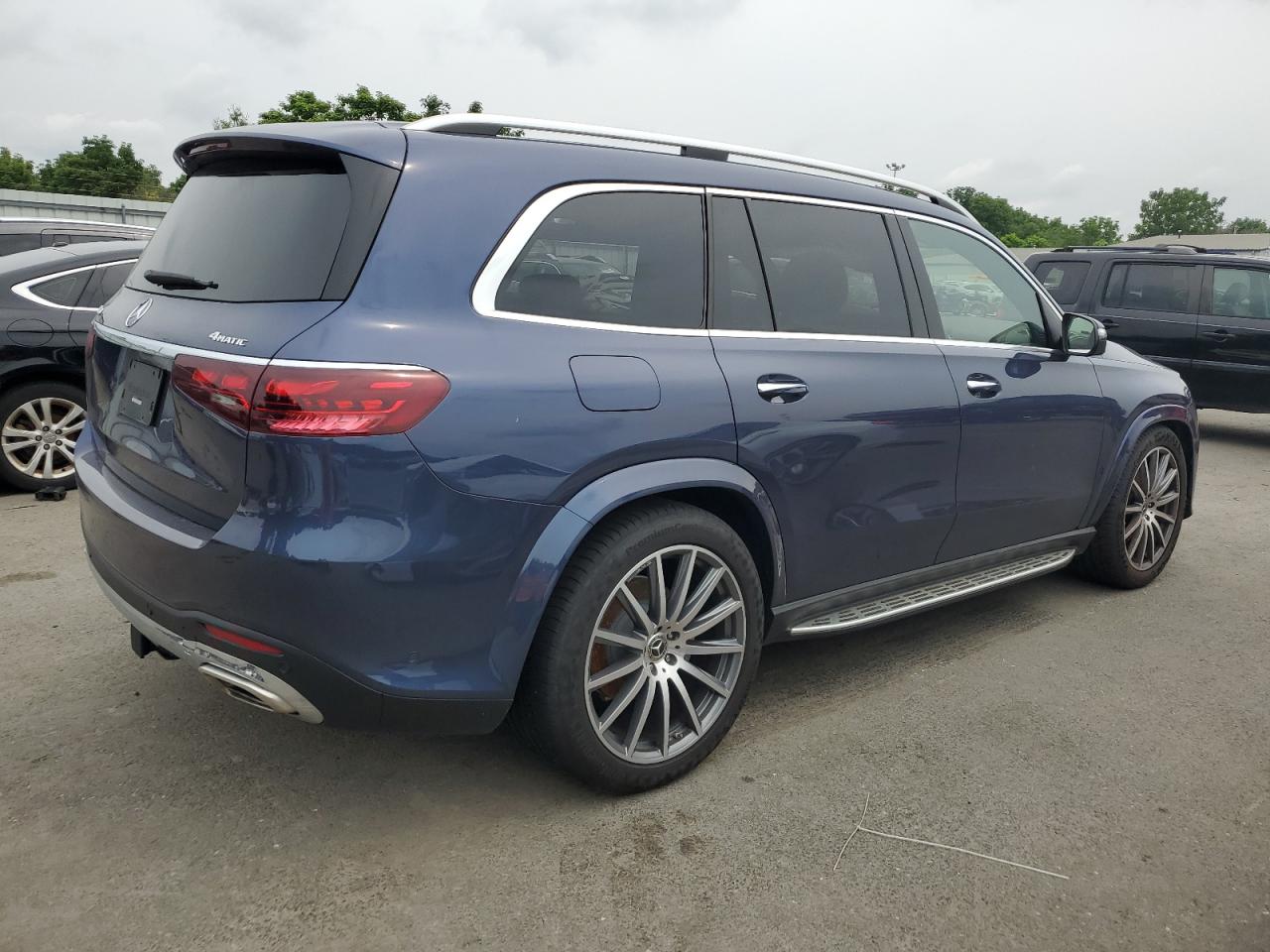 2024 Mercedes-benz Gls 580 4matic Синий vin: 4JGFF8FE4RB053744