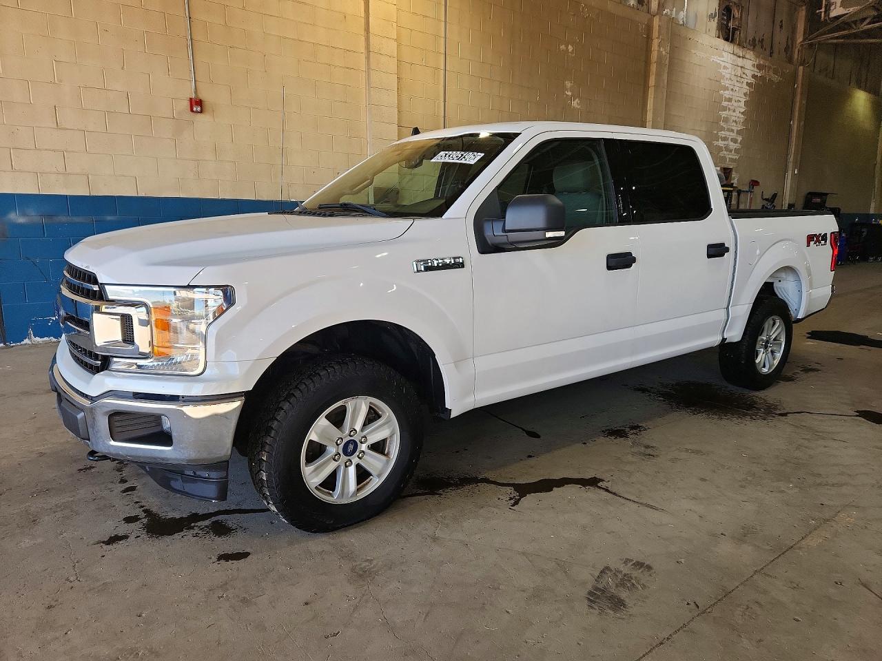 2019 Ford F150 Supercrew Белый vin: 1FTEW1E5XKKC55132