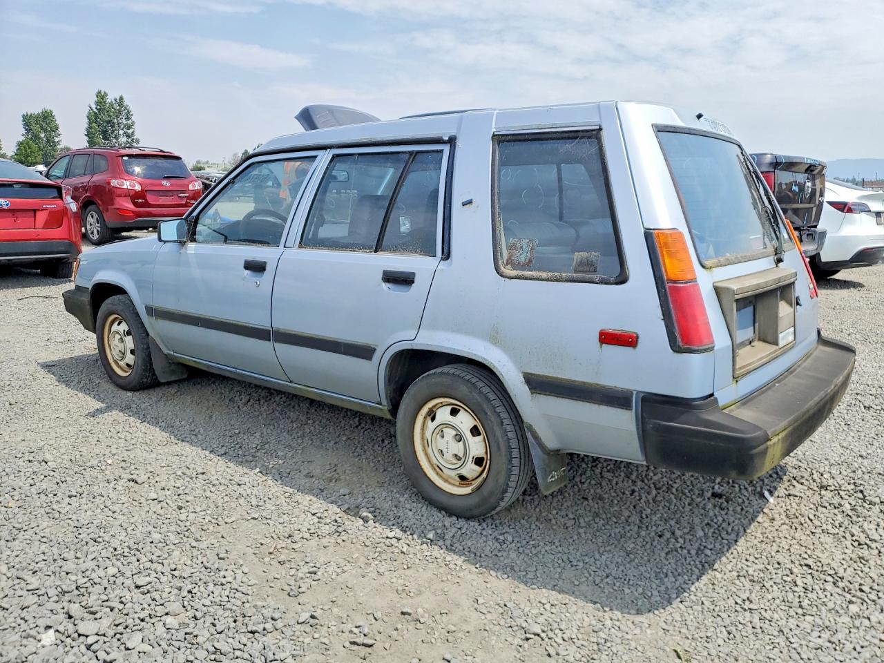 1986 Toyota Tercel Deluxe 4x4 Silver vin: JT2AL32W3G0244677
