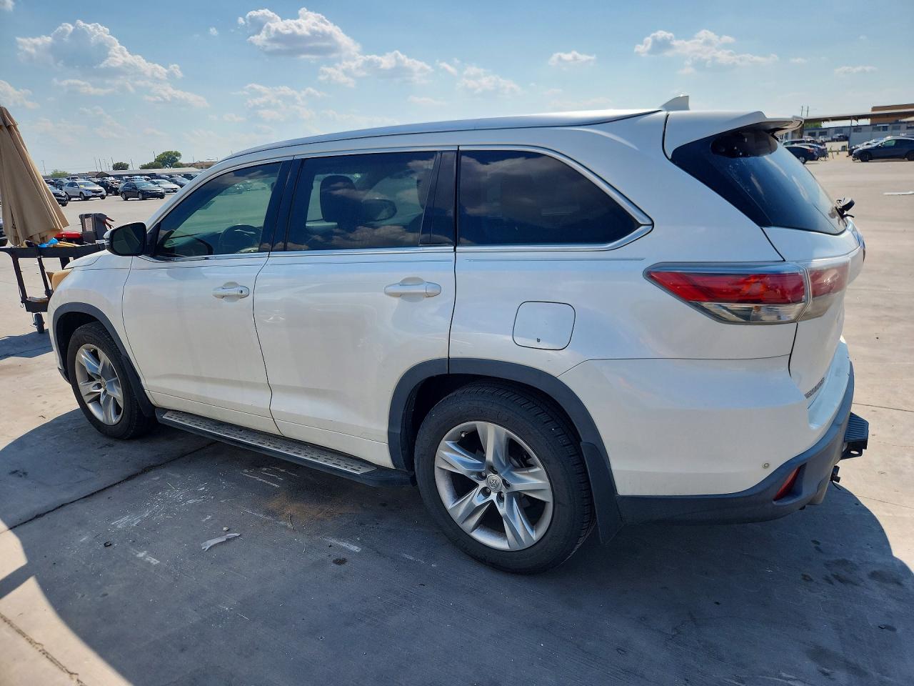 2014 Toyota Highlander Limited Белый vin: 5TDDKRFH6ES028029