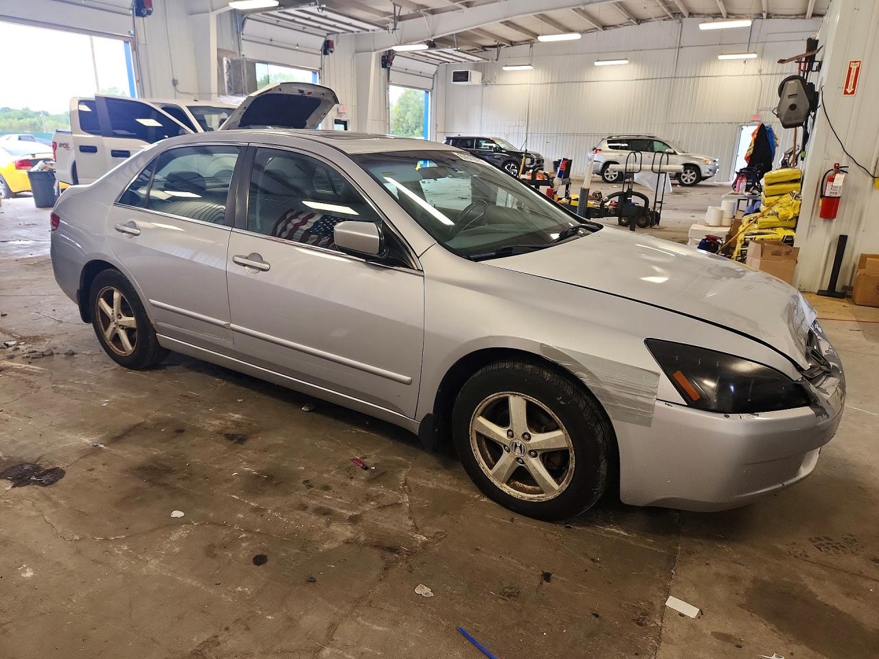 2004 Honda Accord Ex Blue vin: 1HGCM56894A037061