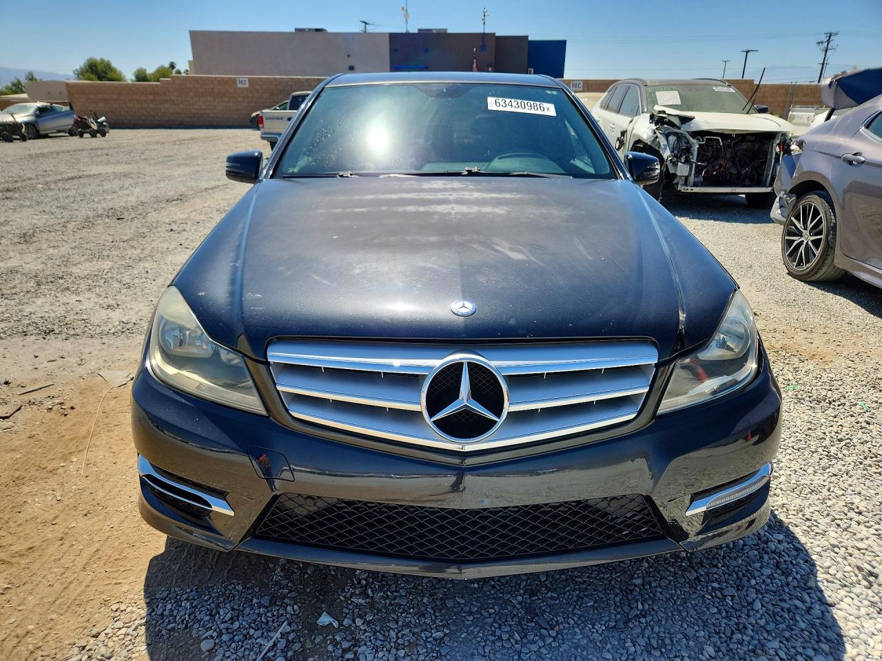 2013 Mercedes-benz C 250 Black vin: WDDGF4HB0DA768464