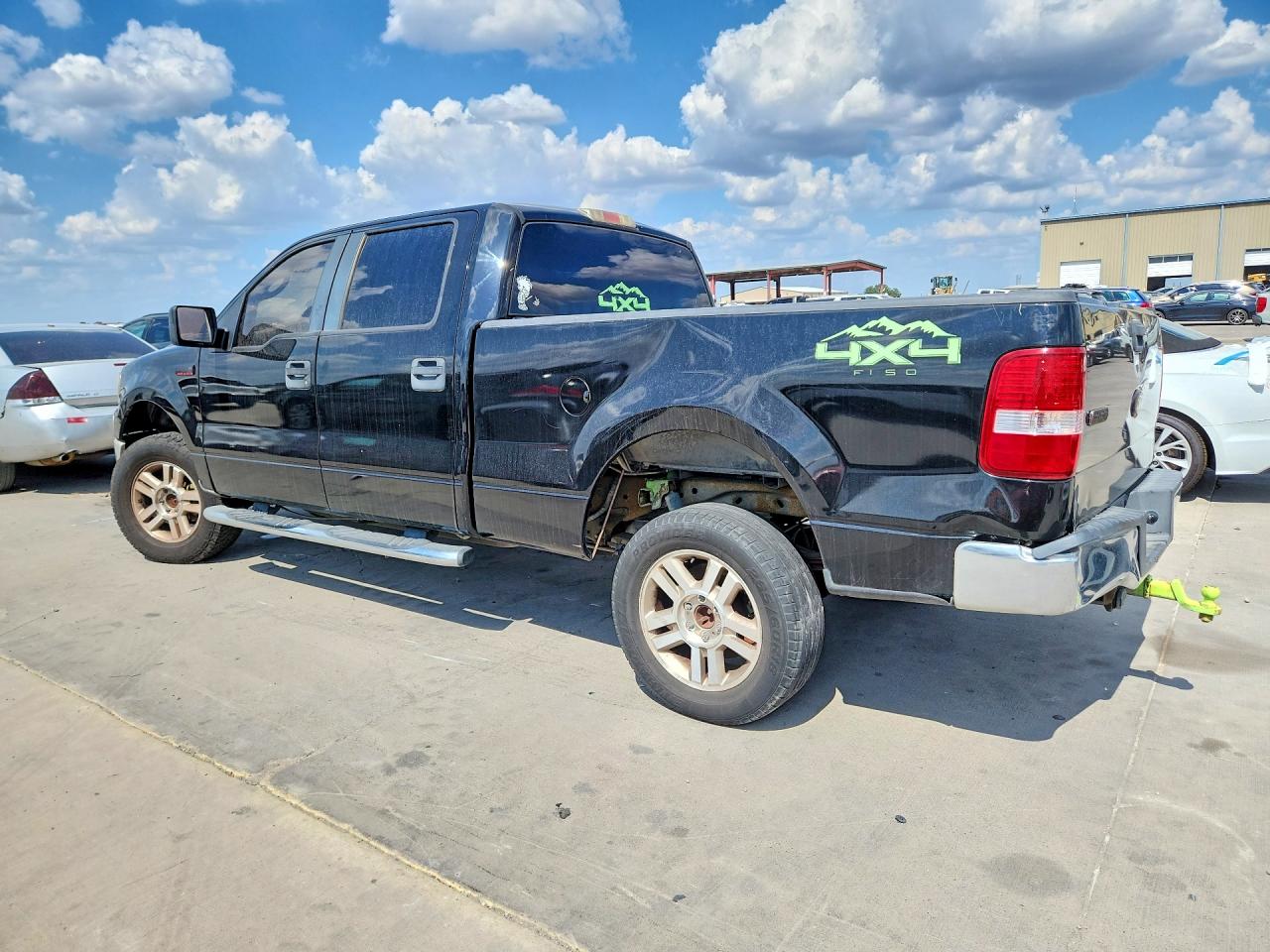 2008 Ford F150 Supercrew Черный vin: 1FTPW14V78FA40299