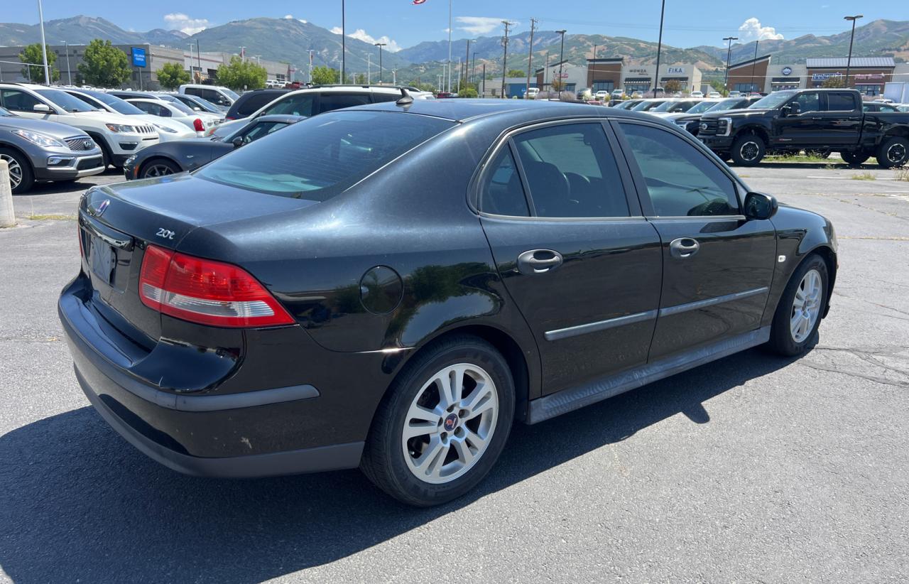 2005 Saab 9-3 Linear Black vin: YS3FB49S551039483