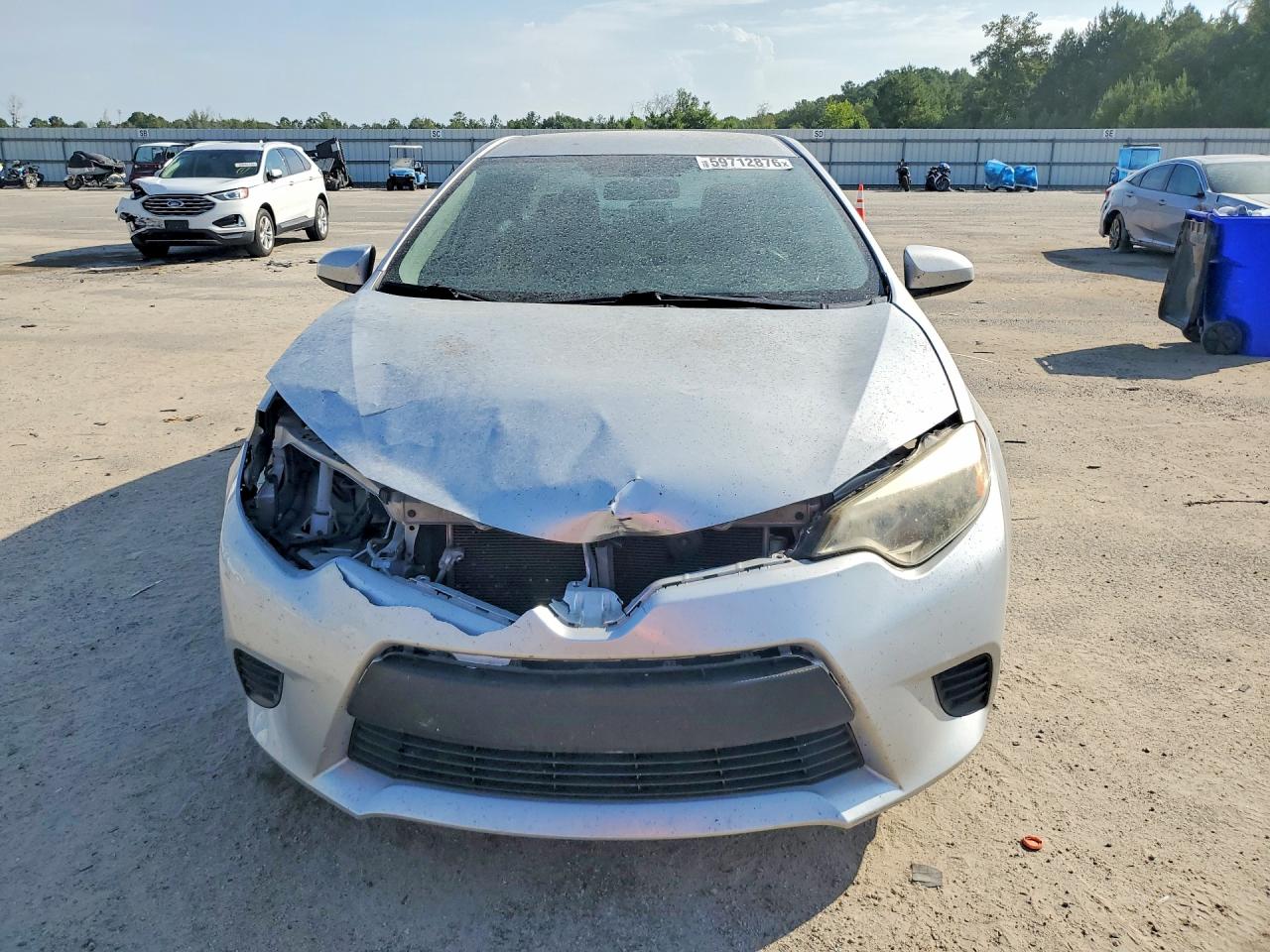 2014 Toyota Corolla Le Silver vin: 2T1BURHE1EC000572