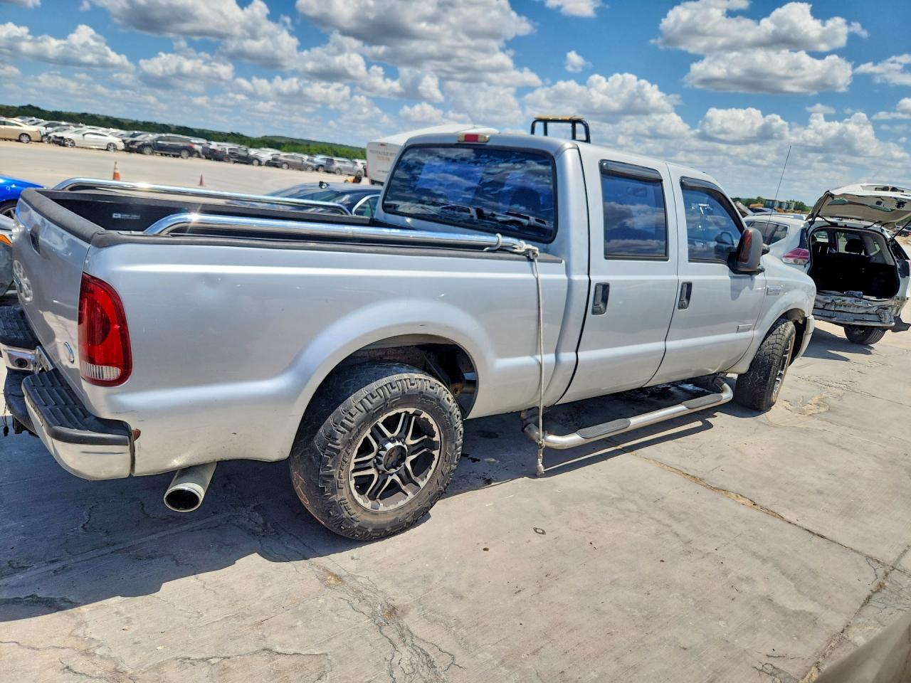 2005 Ford F250 Super Duty Silver vin: 1FTSW20P15ED09762