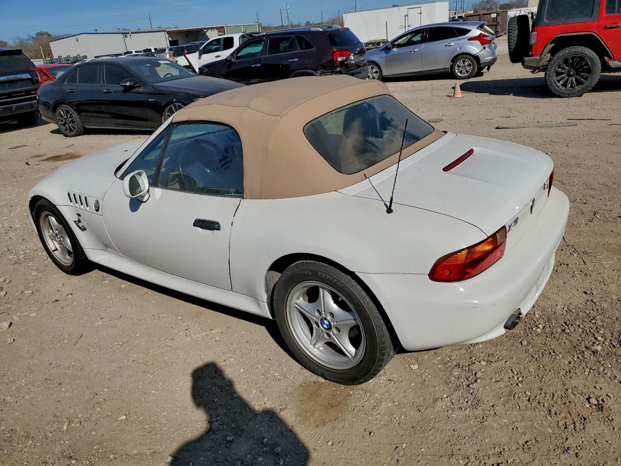 1998 Bmw Z3 1.9 White vin: 4USCH7326WLE07143