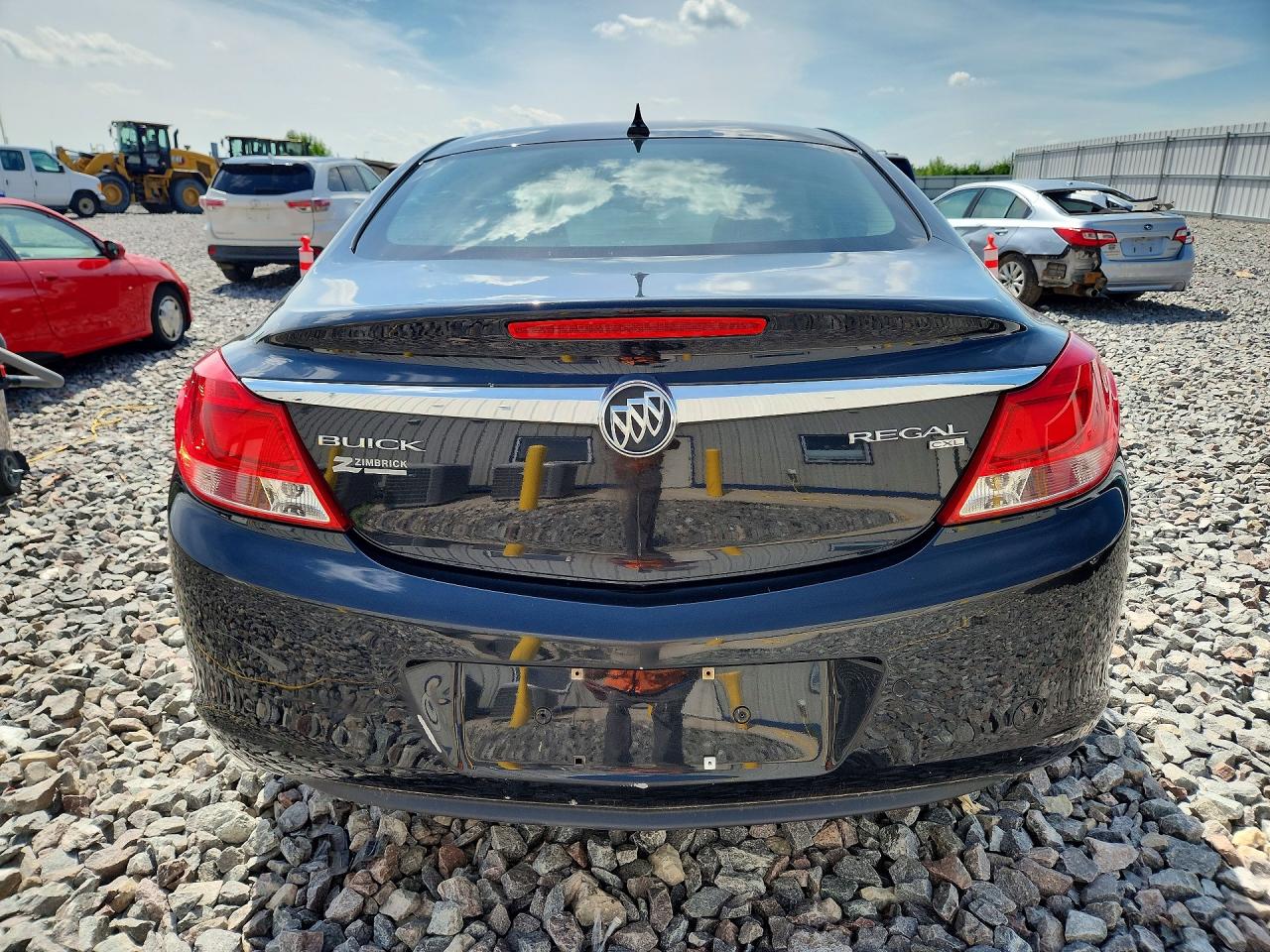 2011 Buick Regal Cxl Black vin: W04GU5GC4B1005841