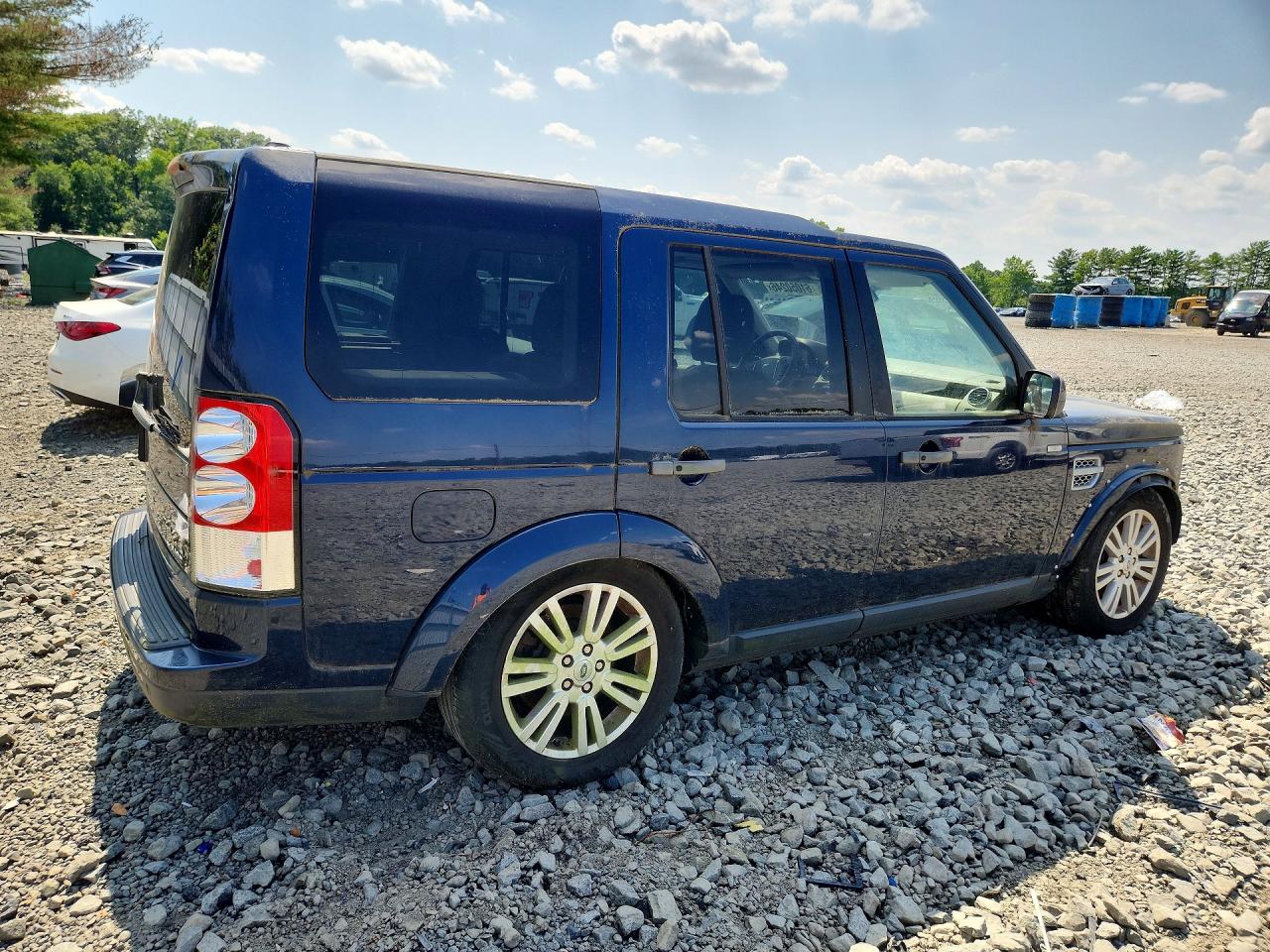 2012 Land Rover Lr4 Hse Blue vin: SALAG2D45CA622769