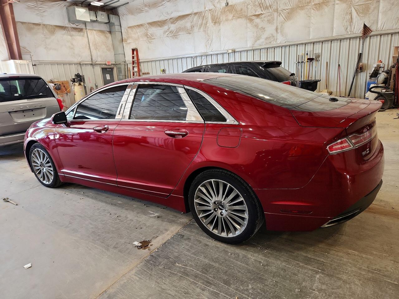 2013 Lincoln Mkz Red vin: 3LN6L2JK3DR822211