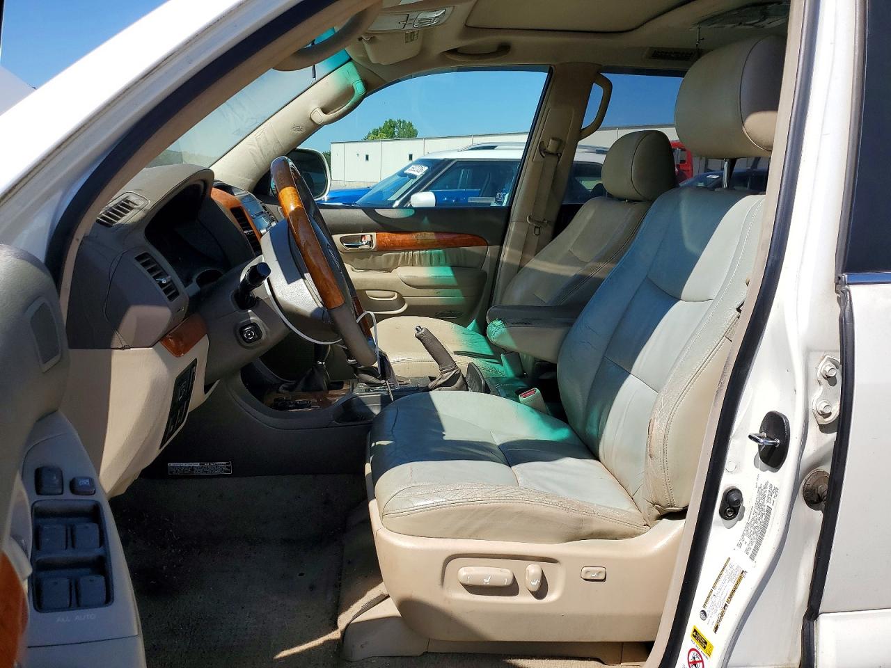 2004 Lexus Gx 470 White vin: JTJBT20X740029183