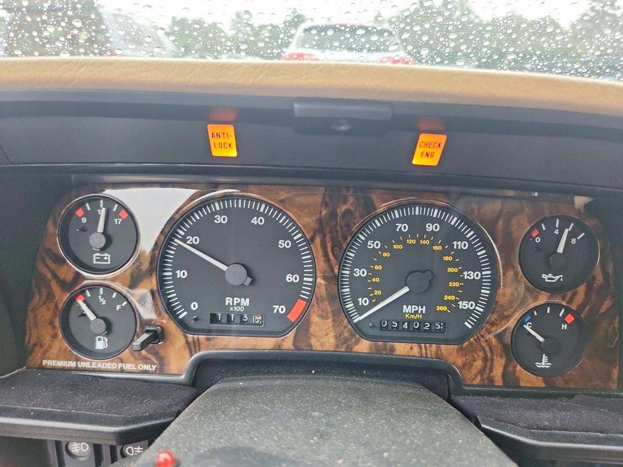 1992 Jaguar Xjs Green vin: SAJNW5841NC180802