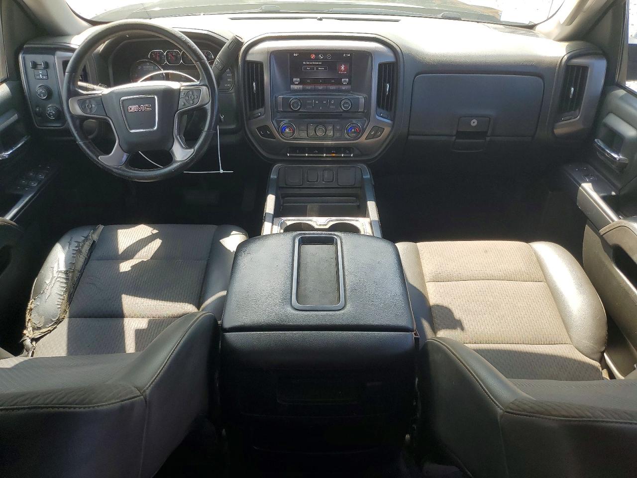 2015 Gmc Sierra K1500 Sle Black vin: 3GTU2UECXFG454458