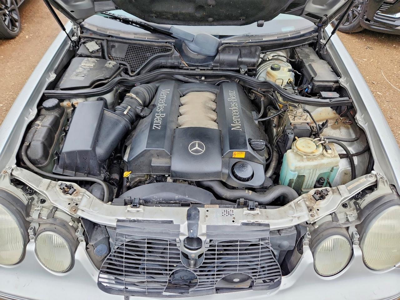 2001 Mercedes-benz E 430 Серебряный vin: WDBJF83J61X053203