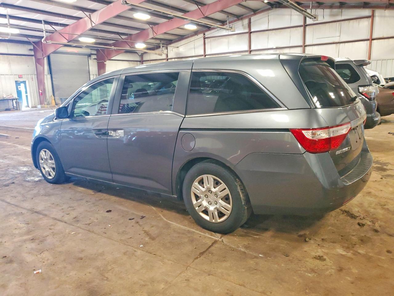 2012 Honda Odyssey Lx Серый vin: 5FNRL5H22CB114945