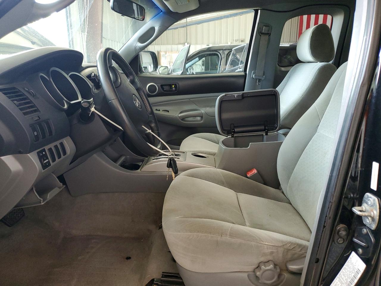 2008 Toyota Tacoma Prerunner Access Cab Черный vin: 5TETU62N78Z543175