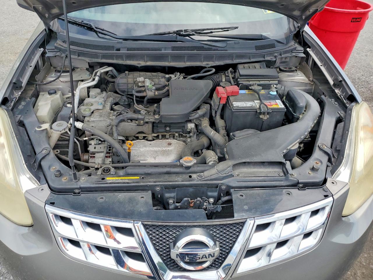 2013 Nissan Rogue S Gray vin: JN8AS5MV5DW632274
