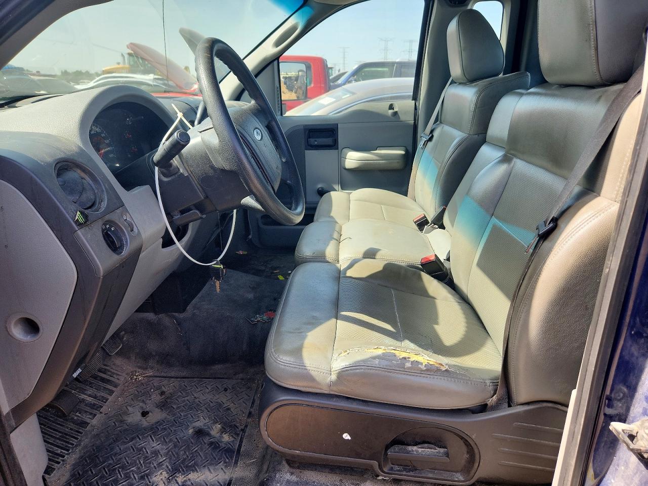 2008 Ford F150 Blue vin: 1FTRF12238KB63090