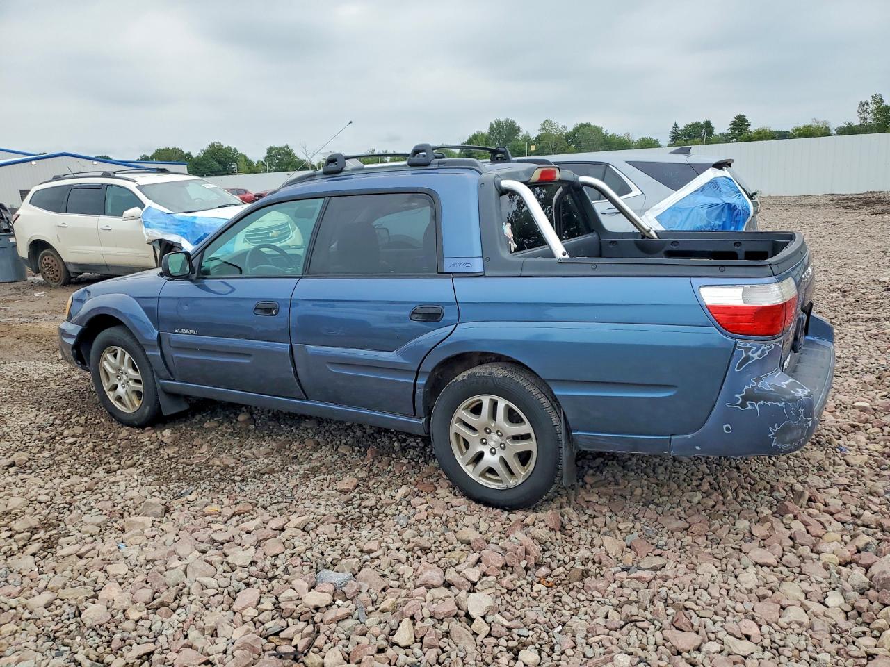 2005 Subaru Baja Sport Синий vin: 4S4BT62C457103491