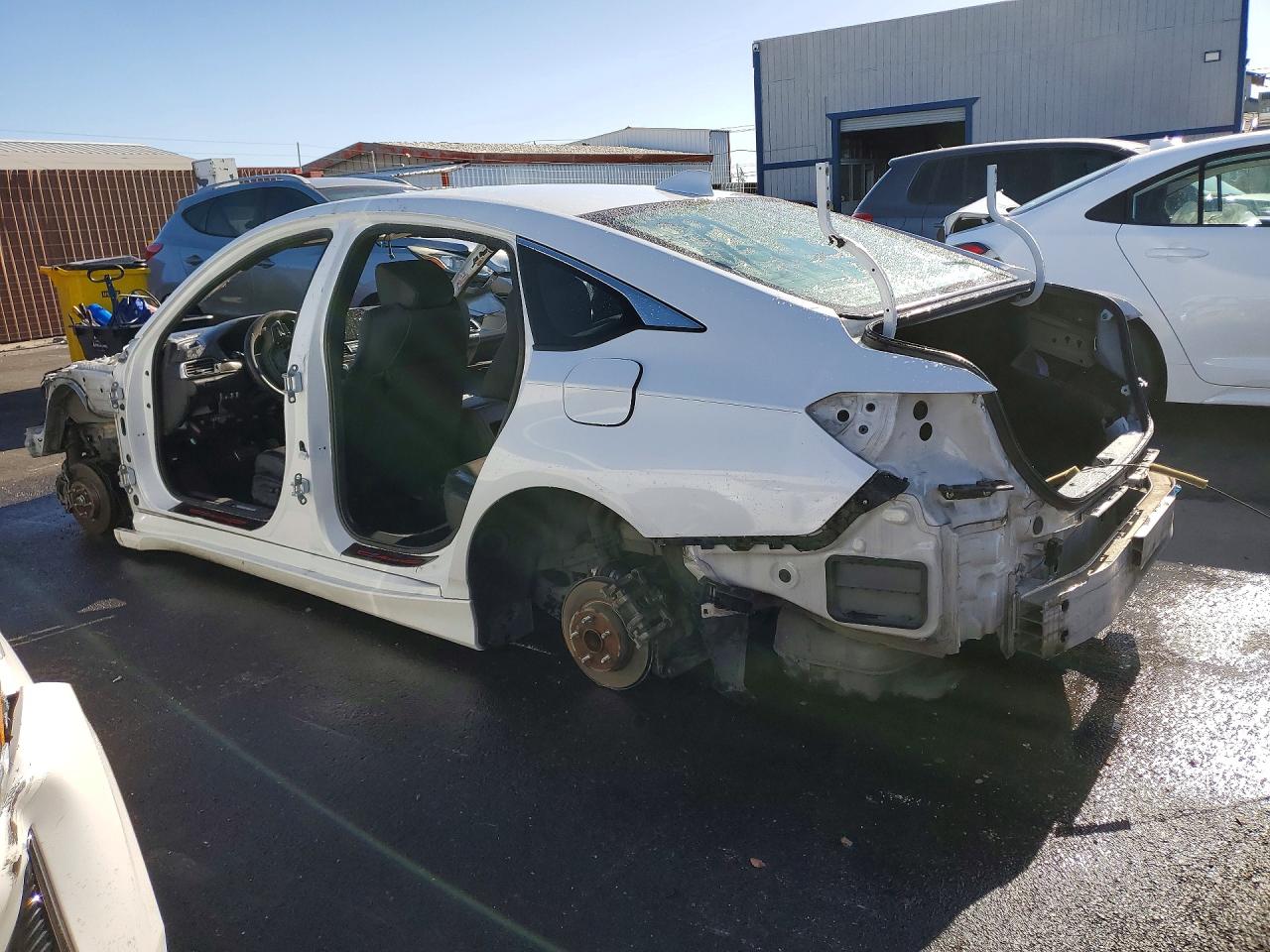 2020 Honda Accord Sport White vin: 1HGCV1F3XLA018687
