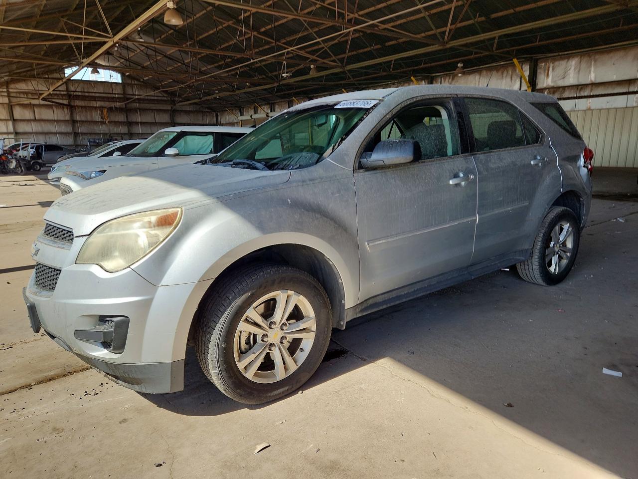 2011 Chevrolet Equinox Ls Silver vin: 2GNALBEC4B1286346