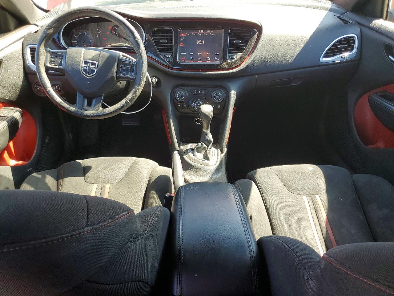 2013 Dodge Dart Sxt Красный vin: 1C3CDFBH2DD135751